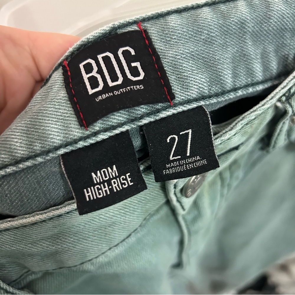 BDG green high waisted mom jeans - Picture 5 of 5